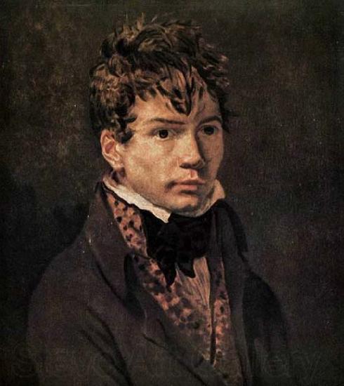 Jacques-Louis  David Portrait of Ingres Spain oil painting art
